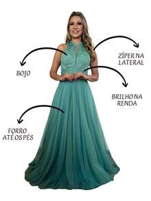 Grife Velasco Women Party Dresses - 薄荷綠 - 查看 3