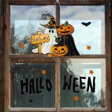 Halloween Door Sign - Halloween Door Decorations Halloween Welcome Sign Halloween Door Hanger Wooden Pumpkin Halloween Front Door Decor Hanging For Home Wall Decor Halloween Party Supplies - Multicolor - View 6