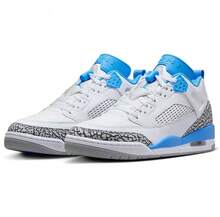 Nike Spizike Low 男子篮球鞋，舒适耐穿复古款，FQ1759-141 - 藍白色 - 查看 1