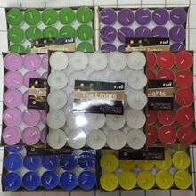 1 Box Of 50pcs Christmas Candles, Heat-Resistant Tea Candles And Smokeless Soy Wax Candles, Suitable For Tea Brewing, Romantic Candlelight Confession On Christmas, Creating Romantic Party Atmosphere, Valentine's Day Gift