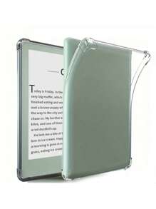 [3 In 1] 1pc Transparent Protective Case And 2pcs Screen Protector Compatible With 6.8" Kindle Paperwhite (11th Gen, 2021) / 6" Kindle (11th Gen, 2022) /Kindle (11th Generation-2024 Release)(6 Inch)/ 7" Paperwhite (2024), Colorsoft Signature Edition/Kindle 10th Gen 2018/Kindle 10th Gen 2019, Full Coverage Clear Case Anti Fall, Silicon Soft Shell / Anti-Glare Matte Soft PET Film, Eye Protection Shield For Reading Anti-Scratch