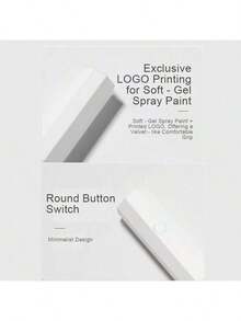 便携式USB充电指甲油灯 - 100mAh锂电池供电，配备快速固化LED烘干器，具有20秒/60秒定时功能。紧凑设计，适合家庭和专业人士使用。粉色和白色可选。无线迷你UV指甲油灯，适用于凝胶指甲。 - 彩色 - 查看 8