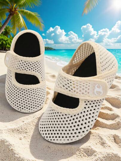 New Breathable Mesh Water Shoes For Children - Lightweight, Waterproof, Stylish, Soft Soled Sports Sandals That Can Dry Quickly In Water, Outdoor Stream Tracing Shoes, Suitable For Boys And Girls To Take Difficult Walks On The Beach Sand, Etc