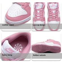 Nike Dunk Low Next Nature - 粉紅色 - 查看 6