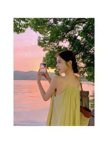 Women Fashion Backpacks - 棕色 - 查看 6