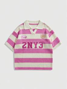 Fruit&Vegetable    Summer  Fall/Winter    Regular Fit    Rib-Knit - Pink - View 3