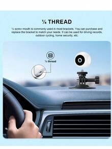 Reletech 360° Wireless Security Camera - Motion & Area Detection, Large Battery, WiFi Hotspot, TF Card & Loop Recording(Home/Shop)​Multi-Scene Adaptability