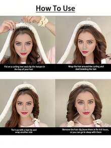 4 件/3 件/2 件/套女士缎面无热卷发无热卷发头带包括睡眠卷发、吹风机卷发头带懒散卷发器，配有 2 个发带和 1 个发夹 DIY 卷发造型工具使头发柔软有光泽卷发器美发工具配件适合所有发色、卷发器、卷发刷、滚筒、卷发产品、卷发器、卷发滚筒、卷发、卷发工具、卷发滚筒、头发、卷发滚筒、卷发、无热卷发、无热卷发、卷发器、理发、美发工具、美发产品、美发配件、卷发器、理发配件、旅行、滚筒、美发用品、美发配件、卷发产品、卷发器、美发设备、配件、卷发、卷发工具、头发滚筒，圣诞节，理发店，Rizador De Cabello，Barberia 配饰，Par El Cabello 配饰，Modelador De Cachos，Peluqueria - 彩色 - 查看 3