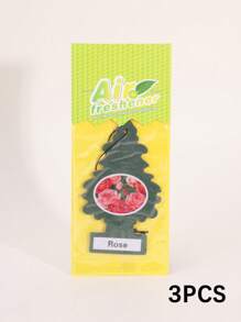 Deodorante per auto naturale alla vaniglia, profumatori d'auto a forma di albero di Natale, accessori per interni auto