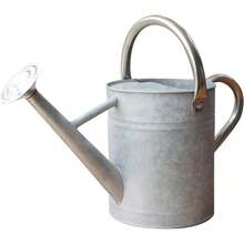 Metal Watering Can For Outdoor And Indoor Plant Care 1 Gallon Zinc Stainless Steel Handle - 004 鋅不銹鋼手柄 - 查看 1