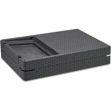 The Sunshade For A Sun Run Can Be Covered By A Stand That Has Graphite Color, With 58 Lines And A Length Of 187.5 Centimeters. - With Cushion - View 12