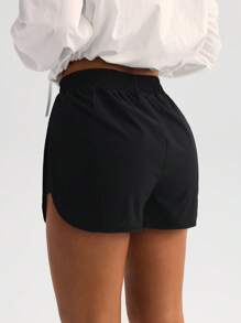 FWH Tummy-Control & Thigh-Slimming Split Design, Gym To Street Essential,Flattering Side Slits, 4-Way Stretch For Full Mobility,High-Waisted With Sexy Side Splits | #WorkoutToStreet Style,Slimming High-Waisted Design,Flattering Side Slit Details,Erfect For Yoga & City Strolls,Curve-Flattering Active Shorts,Essential Training Shorts