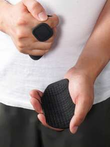 1 Pair Silicone Fingerless Weightlifting Protective Covers - Non-Slip, Calisthenics Gym Equipment, Fitness Gloves, Unisex, Pull Grip Cross Training Hand Grip Protection, Textured Palm Protection, Suitable For Pull Ups, Cross Training, Fitness Workouts, Pulling And Fitness Training Protective Covers Gym Accessories, Sport, Gym, Home Exercise, Women's Gym Gloves, Boxing Gloves, Gym Gloves, Gym Gloves, Men's Gym Gloves