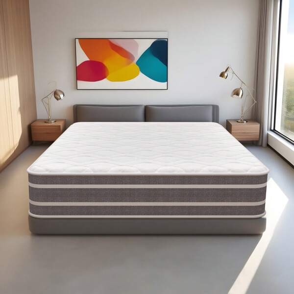 Matratze 140X190 - Doppelmatratze - Hoch 28 cm - Atmungsaktiv - Anti-Milben und Anti-allergisches Gewebe - Perfekte Unterstützung - 7-Zonen Ergonomisch