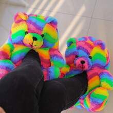 Cute  Indoor Home Shoes - Cầu Vồng Sâu - Xem 3