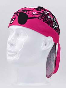 Lightweight, Quick-Dry, Breathable Pirate Bandana Headwear, Suitable For Outdoor Sun Protection, Gothic Style, Halloween, Cycling Helmet Liner, Unisex Pirate Hat Pirate Costume