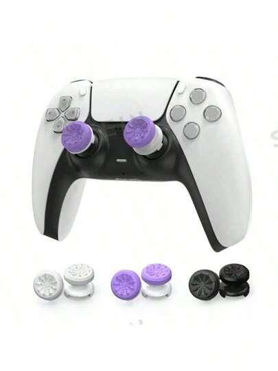 Tapa de palanca de mando de gamepad compatible con PS 4/PS para Playstation PS 4, palanca de mando de alto rendimiento PS 5, tapa de silicona para controlador de juego, compatible