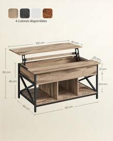 Coffee Tables - Màu nâu  Mocha - Xem 6