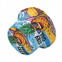 1 件度假风格酷炫菠萝印花双面渔夫帽，男女通用户外休闲轻便渔夫帽 - A - 查看 5