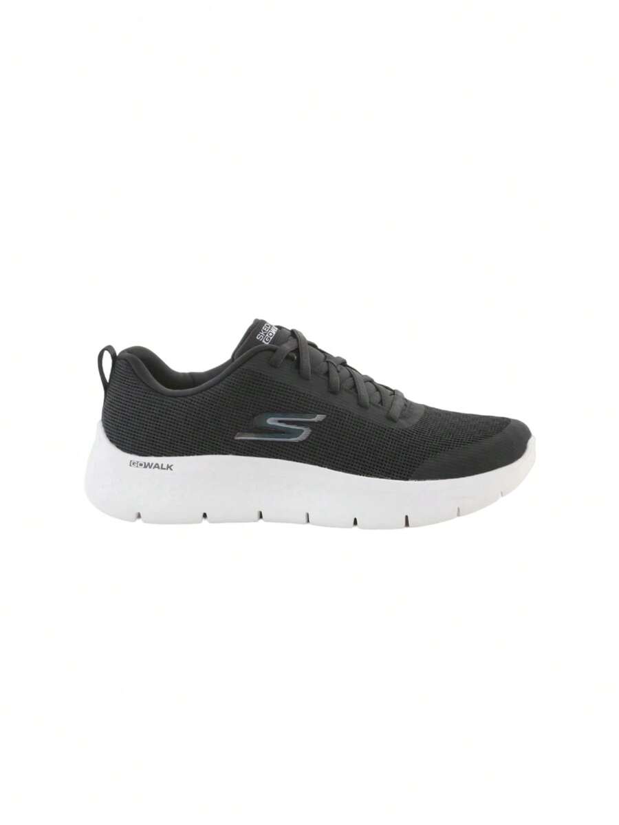 Skechers Go Walk Flex 124831-Bkw 女款黑白步行鞋 - 黑色 白色 - 查看 1