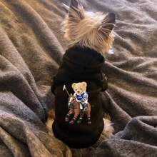 Diseño de moda Sudadera con capucha para perros Ropa de invierno para mascotas Ropa para perros Chihuahua Disfraces suaves para cachorros Lavable a máquina