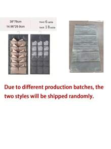 1 Stück Hängeaufbewahrungstasche mit mehreren Fächern, geräumiger Kleiderschrank Organizer mit Fächern für Unterwäsche, Dessous und Socken, perfekt zum Maximieren des Kleiderschrank-Stauraums und für eine organisierte Aufbewahrung von Essentials.