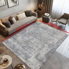 1 块奢华摩洛哥简约设计地毯，复古做旧柔软毛茸茸条纹地毯，适合户外、入口、客厅、卧室，可机洗，四季大尺寸垫子，家居装饰