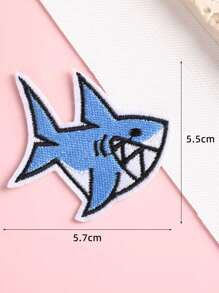 Desene animate drăguț broderie pânză patch de accesorii de îmbrăcăminte biologice marine DIY computer broderie fier adeziv topit poate fi lipit pe haine, potrivit pentru accesorii decorative de îmbrăcăminte pentru pungi.