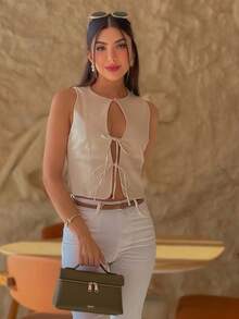 Summer Beach Travel Y2K Commuter Shoulder Crossbody Lunch Box Bag, Elegant Silky Leather Shoulder Bag, New Lightweight Multipurpose Handbag For Women, Suitable For Elegant Work, Travel, Business, Large Capacity For Cosmetics - Green - View 6