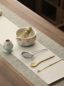 1/6pcs Japanese Matcha Tea Set, 530ml Capacity, Includes Cute Bow Matcha Bowl And Matcha Whisk, Suitable For Making Matcha Latte, Gift For Matcha Lovers