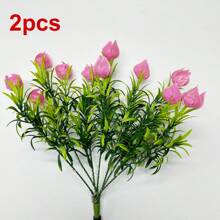 1 pièce/2 pièces Lumière solaire à LED en forme de fleur de gardénia, lumière de jardin solaire extérieure avec fleurs artificielles blanc chaud pour la décoration de jardin. Convient pour la pelouse, la décoration extérieure, les cadeaux de jardinage pour anniversaire