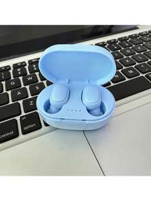 Original TWS Wireless Bluetooth Earphones With Microphone, In-Ear Design, Noise Proof, Compatible With All Smartphones - Blue - View 11