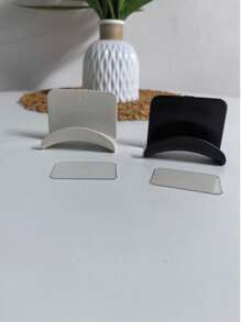 1 件/2 件现代壁挂式实用挂钩，塑料耳机和帽子支架，易于安装，无需钻孔，桌子下方挂钩用于游戏耳机展示 - 彩色 - 查看 11