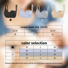 Seamless Design 4-Piece Maternity Nursing Bra (4 Colors: Black, Gray, Blue, Light Peach), Top-Fastening Comfortable Breastfeeding Bra, High Support, Full-Cup Design, Machine Washable, Durable Structure, Breathable Fabric, Suitable For Pregnancy And Breastfeeding, Breastfeeding Apparel, Elegant Underwear, Specially For New Mothers, Postpartum Care. - WHLX - 查看 2