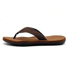 BEMGNAR Men's Flip Flops,Comfort Thong Sandals With Arch Support,Quick-Dry Non-Slip Sliders For Outdoor Summer Beach - màu nâu - Xem 11