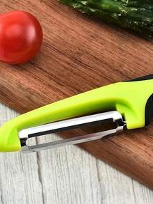 1pc Multi-Functional Fruit & Vegetable Peeler, Potato, Apple, Cucumber, Carrot Peeler For Kitchen