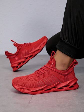 Zapatillas casuales con suela gruesa para hombres, son ligeras, cómodas, elegantes, sencillas y transpirables para amantes