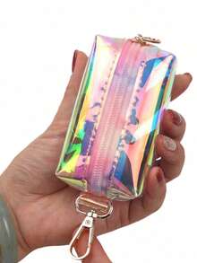 宠物幻彩星空链条拾便袋收纳袋，透明零食收纳器，适用于宠物外出垃圾袋收纳，宠物零食收纳，给宠物最贴心的生日礼物，宠物用品，宠物便便袋收纳袋 - 彩色 - 查看 11