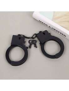 1pc Color Resin Material Handcuffs Set - Perfect For Outdoor Entertainment, Fun And Power Free, Carnival Party Atmosphere Toys - Multicolor - View 7