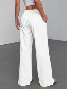 Women Pants - White - View 2