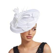 European&American Vintage Green Accessories High-End Tea Party Hat, Palace Party Headpiece, Kentucky Derby Fascinator, Wedding Accessories Mini Hats Tiny Hats Mini Top Hat Mini Cap