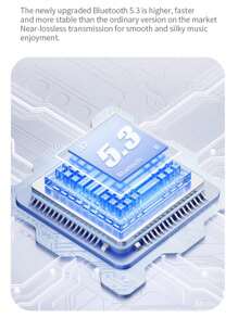 TWS True Wireless Bluetooth Earphones With Microphone, Smart Touch Control, Noise Cancellation, Low Latency, 20-Hour Super Long Battery Life, 180mAh Battery Capacity, Ergonomic Design, Automatic Pairing, Compatible With Android And IOS, Suitable For Music, Office, Calls, Fitness And Travel - A7 - View 5