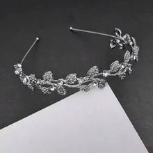 1 Piece Diamond Alloy Hairband Vine Flower Matching Headband Simple Thin Section, Hair Band, Hair Hoop, Hair Accessories, Head Piece - 彩色 - 查看 8
