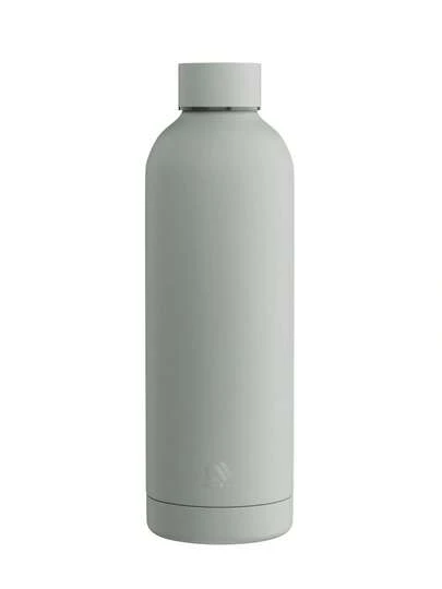 17 oz Frosted Sports Flask, Insulated Water Bottle with Unique Small Mouth, 12-Hour Cold Retention, Leak-Proof Double-Wall Stainless Steel, Perfect for Sports, Gym, Travel, and School