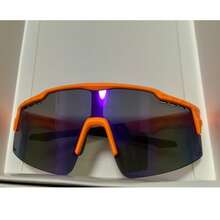 1 件装全新半框运动骑行防风护目镜滑雪登山防护眼镜男士高端运动眼镜