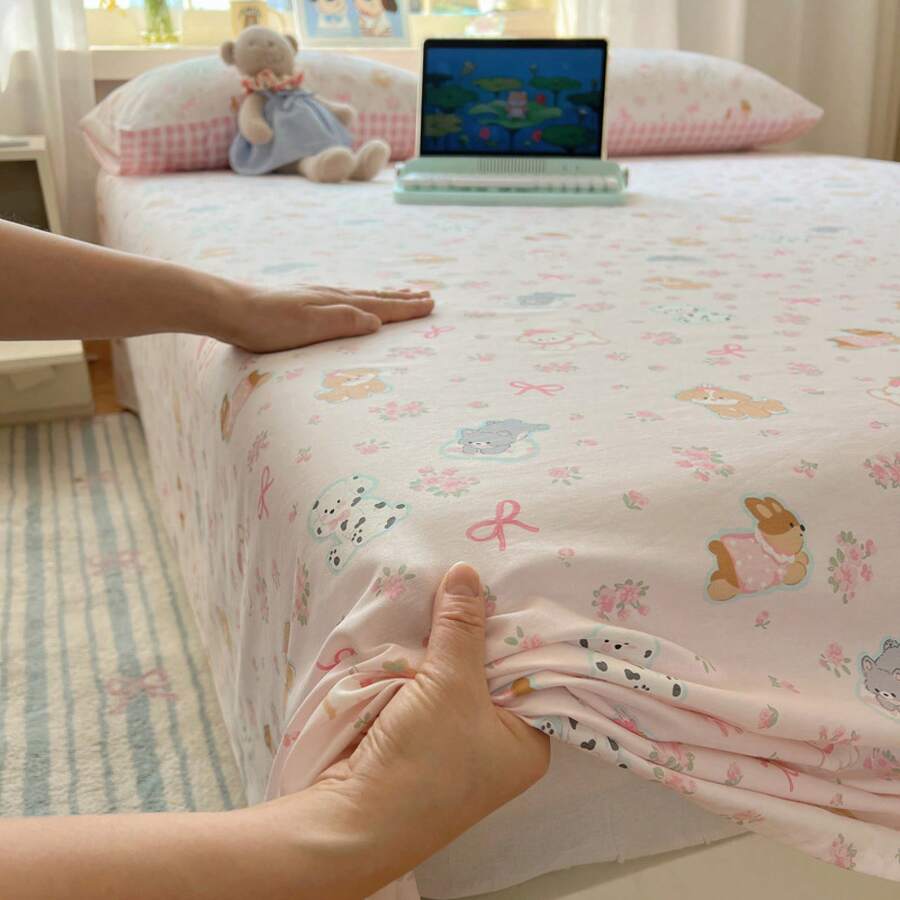 Fitted Sheets - Puff Lindo Perro - Ver 1