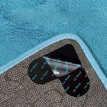 4pcs/8pcs/10pcs/12pcs/16pcs/20pcs/24pcs/30pcs Cross-Border Heart-Shaped Carpet Anti-Slip Floor Mat Grip Tape, Rug Gripper
