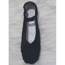 Sapatilha infantil para Ballet / Balé Korino inteira envio imediato Evidence Teles  Simples    Desportivo    Strass - Preto - Visão 6