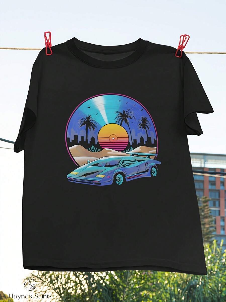 Women T-Shirts - 黑色5 - 查看 1