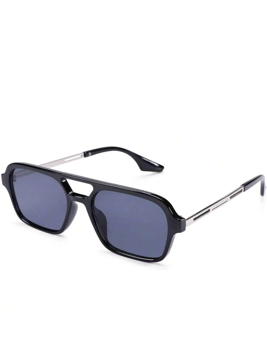 Colored Lens Glasses. New Model Sunglasses, 100% UV Protection. - 深灰色 - 查看 1